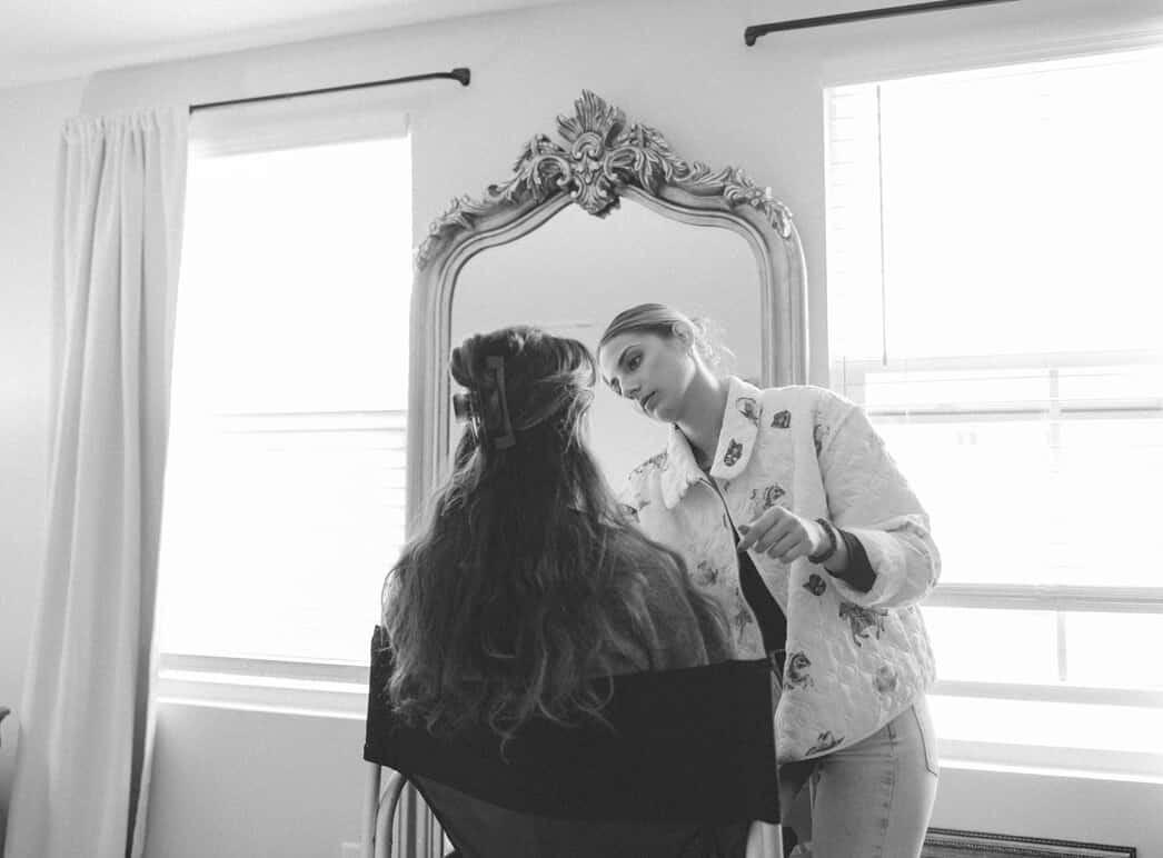 Founder styling hair